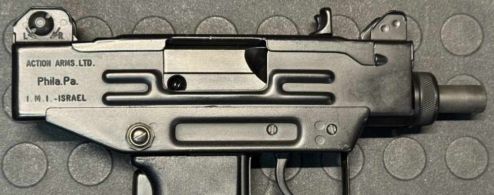 IMI MICRO UZI PISTOL 9MM TRANSFERABLE MACHINE GUN USED WITH BOX-img-4