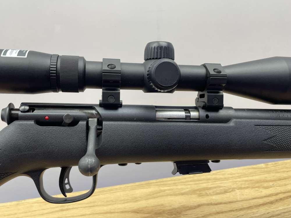 Savage Arms Mark II F .22 LR 21" Black *PRE-INSTALLED NIKON 3-9X40 OPTIC*-img-7