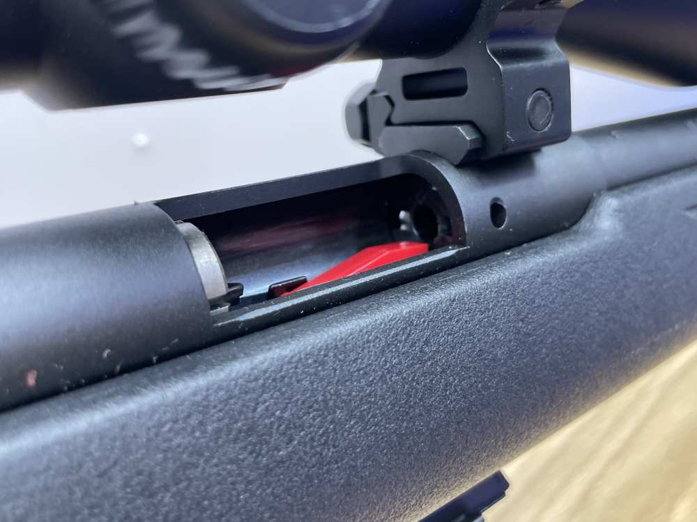 Savage Arms Mark II F .22 LR 21" Black *PRE-INSTALLED NIKON 3-9X40 OPTIC*-img-9