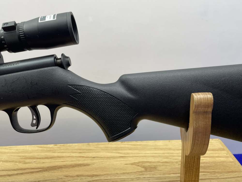 Savage Arms Mark II F .22 LR 21" Black *PRE-INSTALLED NIKON 3-9X40 OPTIC*-img-17