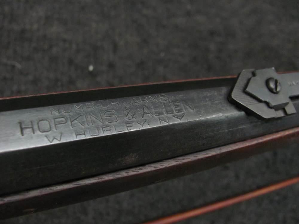 Hopkins & Allen Underhammer 36 Cal ? Numrich West Hurley NY & FREE Antique -img-23