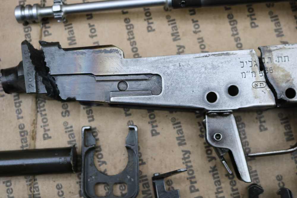 Galil SAR Parts Kit Israeli IMI Commando IDF Folding Stock 13" Barrel 1979-img-2