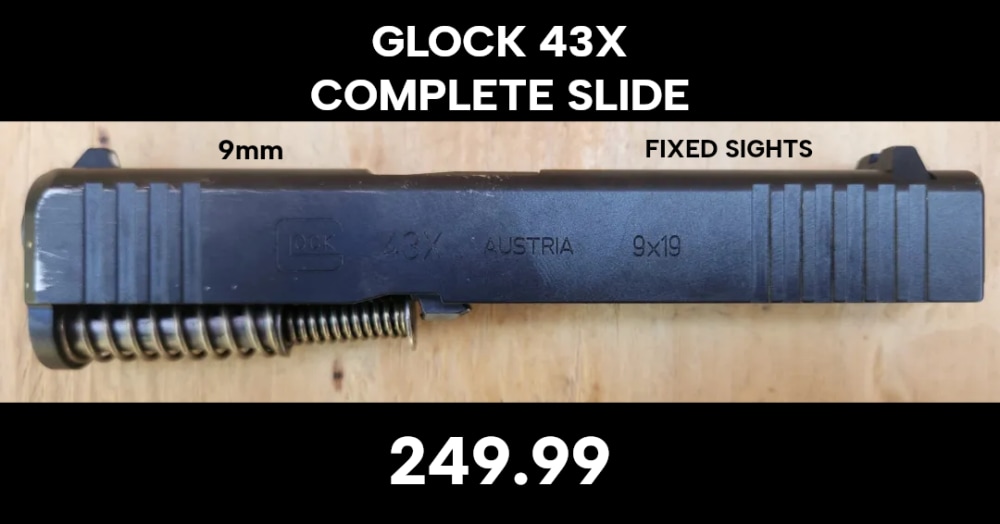 Glock 43X Complete Slide-img-0