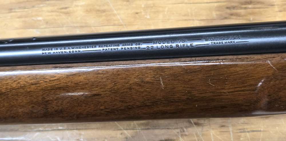 1947 Winchester Model 75 22LR Target LYMAN PEEP-img-4