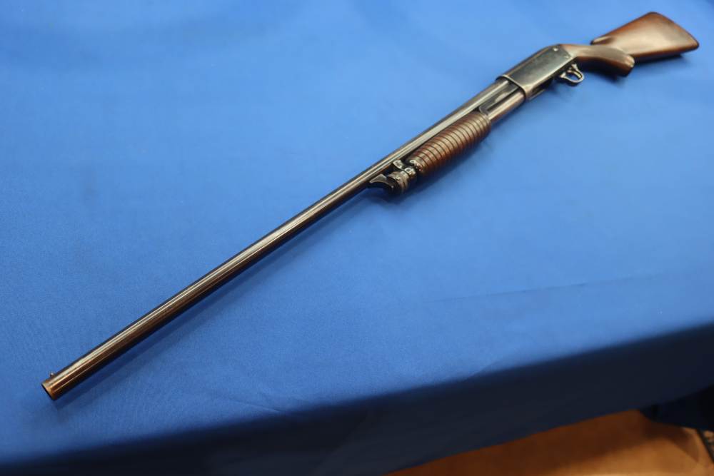 Ithaca Model 37 Featherlight 20GA 28" Engraved 1949 Pump Shotgun Vintage 20-img-61