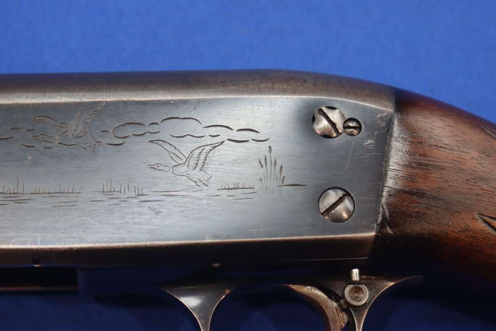 Ithaca Model 37 Featherlight 20GA 28" Engraved 1949 Pump Shotgun Vintage 20-img-29
