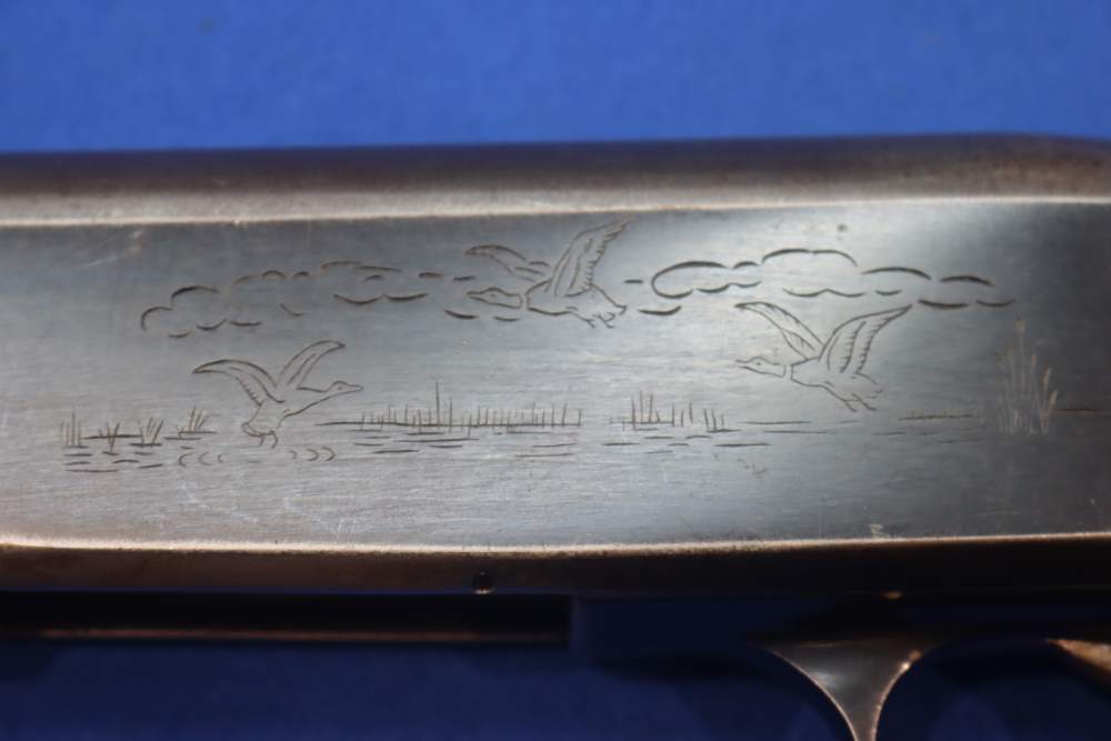 Ithaca Model 37 Featherlight 20GA 28" Engraved 1949 Pump Shotgun Vintage 20-img-28