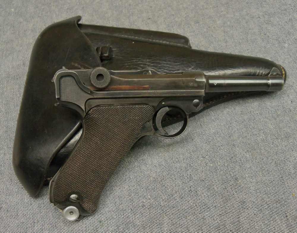 WWII GERMAN LUGER S/42 1938 MATCH 9MM SEMI AUTO  MAUSER HOLSTER 2 MAGS TOOL-img-0