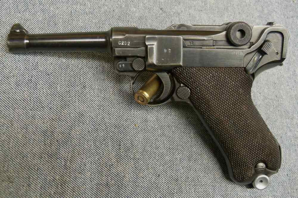 WWII GERMAN LUGER S/42 1938 MATCH 9MM SEMI AUTO  MAUSER HOLSTER 2 MAGS TOOL-img-5