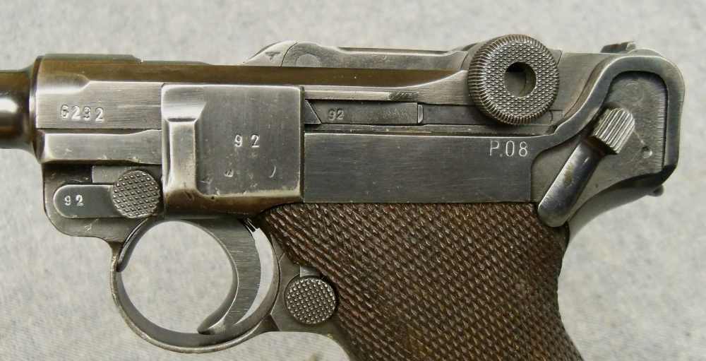 WWII GERMAN LUGER S/42 1938 MATCH 9MM SEMI AUTO  MAUSER HOLSTER 2 MAGS TOOL-img-6