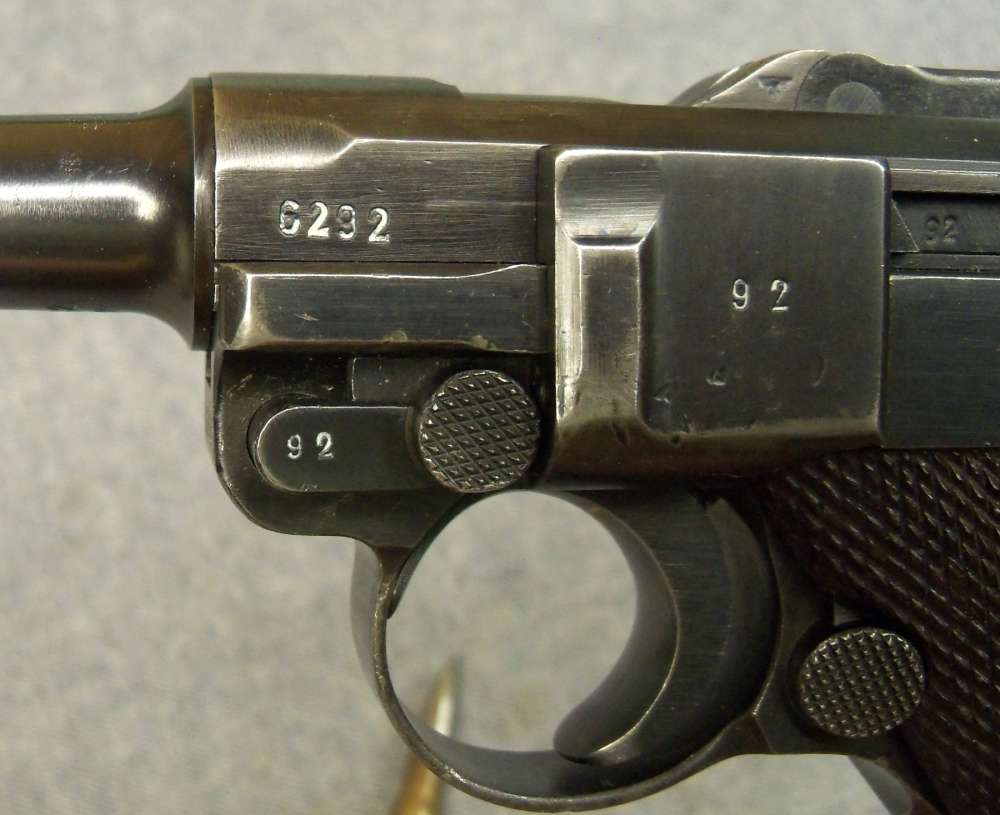 WWII GERMAN LUGER S/42 1938 MATCH 9MM SEMI AUTO  MAUSER HOLSTER 2 MAGS TOOL-img-7