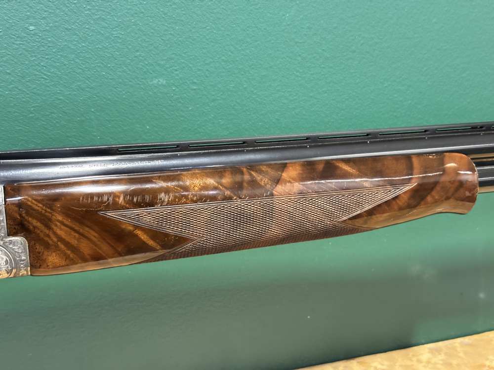 Browning Citori Grade 6 20 ga Straight Grip Engraved Gold Inlay 26" -img-5