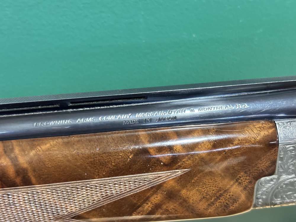 Browning Citori Grade 6 20 ga Straight Grip Engraved Gold Inlay 26" -img-16
