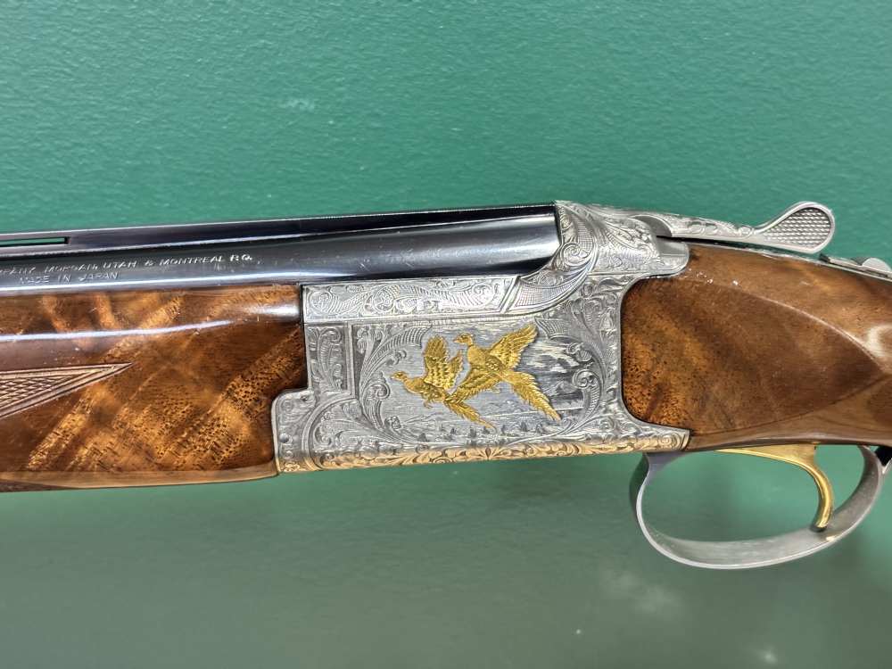 Browning Citori Grade 6 20 ga Straight Grip Engraved Gold Inlay 26" -img-14