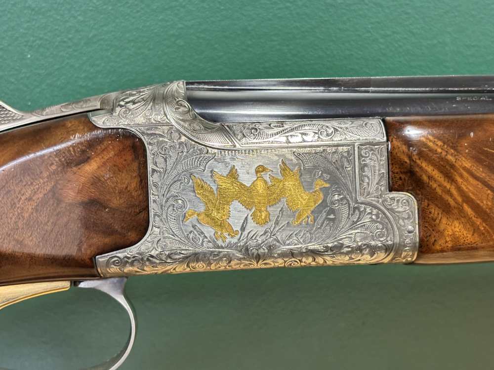 Browning Citori Grade 6 20 ga Straight Grip Engraved Gold Inlay 26" -img-7