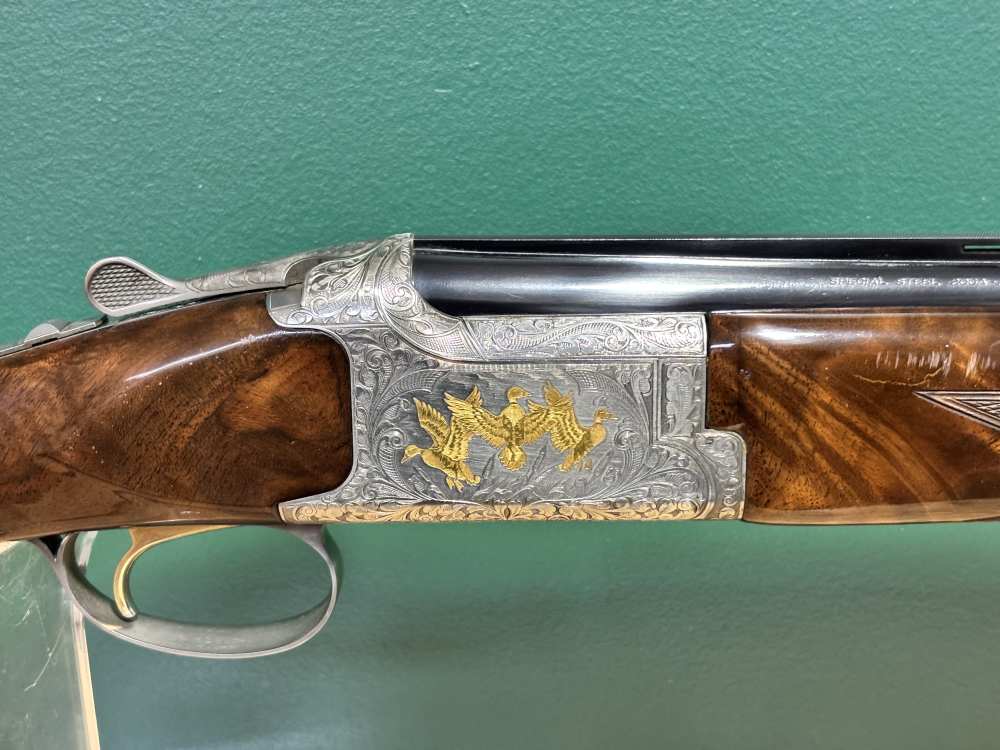 Browning Citori Grade 6 20 ga Straight Grip Engraved Gold Inlay 26" -img-6