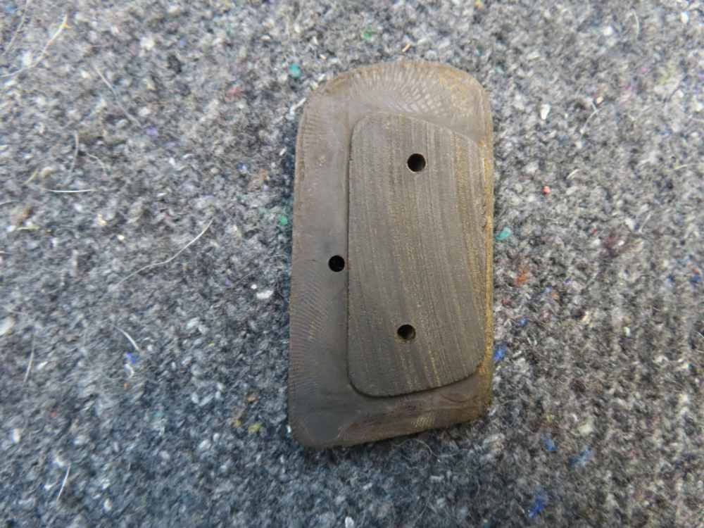 Original FN Browning Model 1905/1906 Horn Pistol Grip Set w/ Screw-img-5