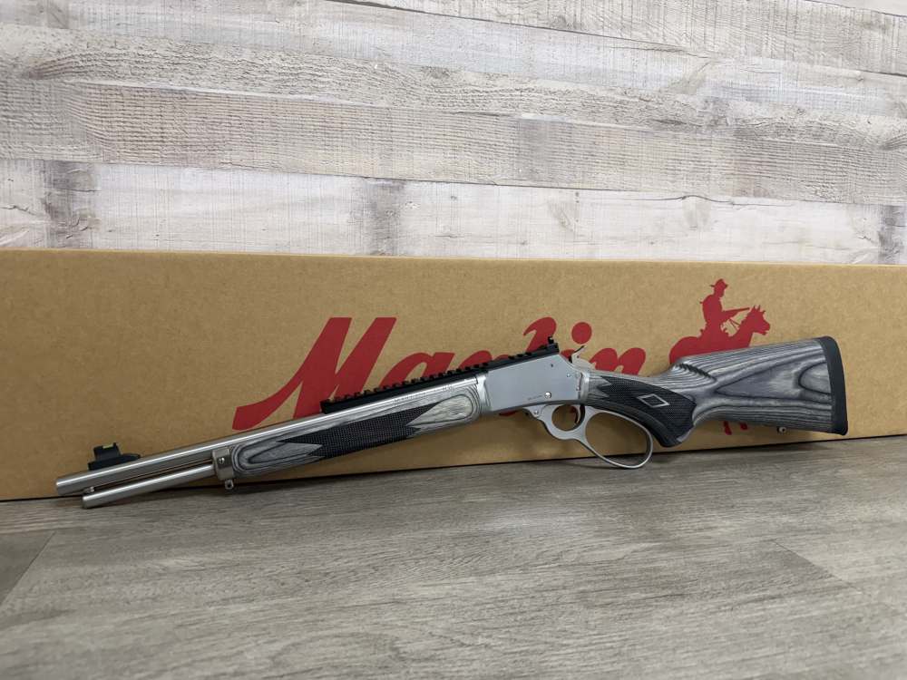 MARLIN 1894 SBL 357 MAGNUM STAINLESS LAMINATE THREADED 70433 BRAND NEW-img-5