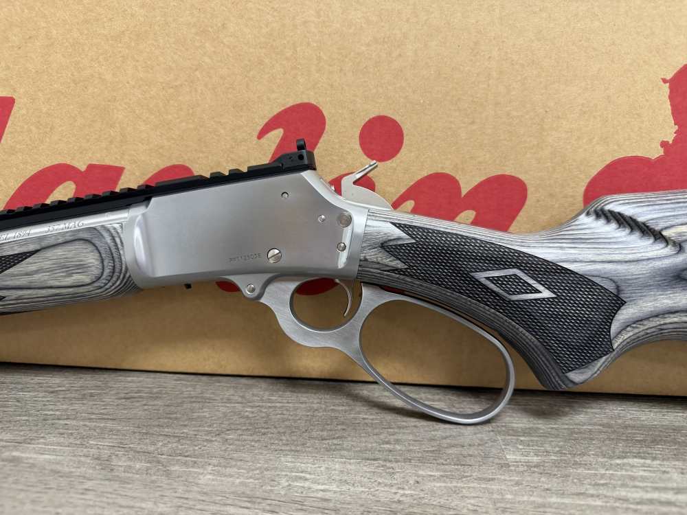 MARLIN 1894 SBL 357 MAGNUM STAINLESS LAMINATE THREADED 70433 BRAND NEW-img-7