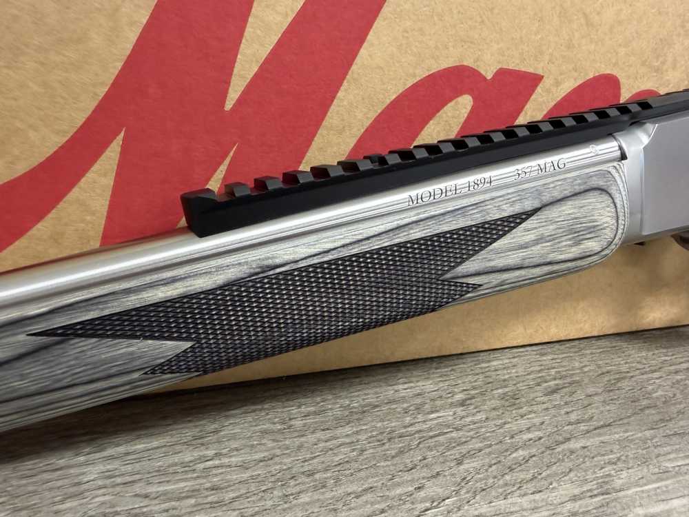 MARLIN 1894 SBL 357 MAGNUM STAINLESS LAMINATE THREADED 70433 BRAND NEW-img-9