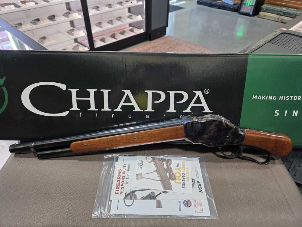NEW Chiappa Firearms 1887 18.5" 12 Gauge MARES LEG Lever Action OIL FINISH-img-2