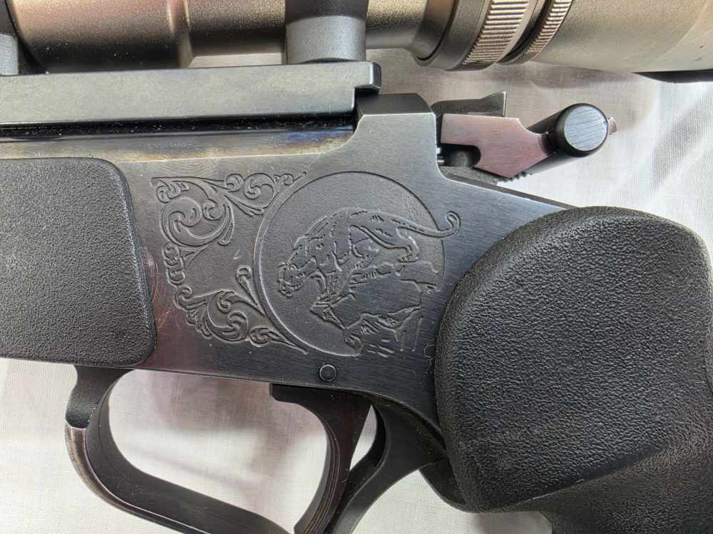 GARY REEDER THOMPSON CENTER CONTENDER SUPER 14 .223 w/ BURRIS SCOPE-img-2