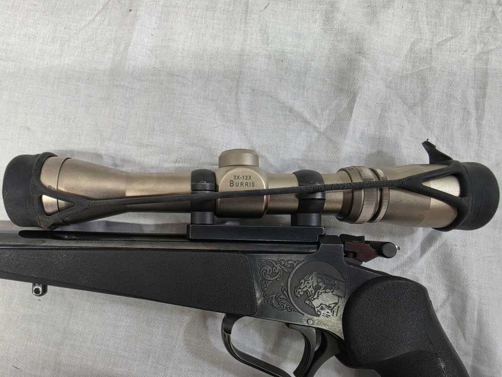 GARY REEDER THOMPSON CENTER CONTENDER SUPER 14 .223 w/ BURRIS SCOPE-img-3