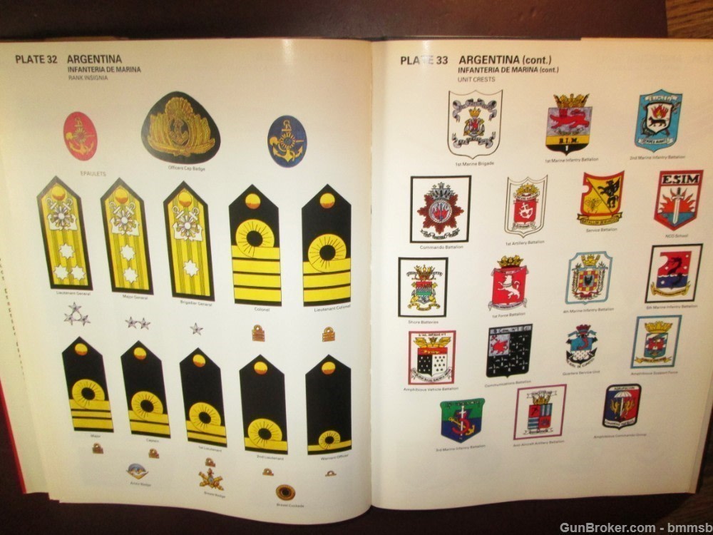 MARINE BADGES & INSIGNIA Of The World, by Bert L. Campbell-img-25