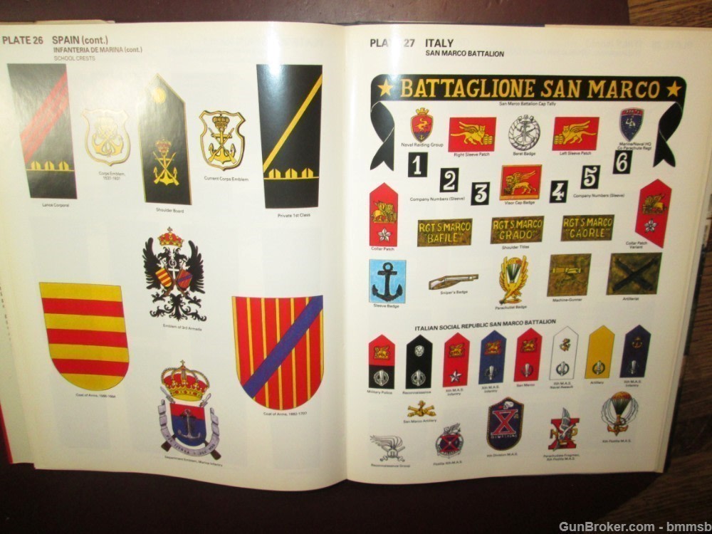 MARINE BADGES & INSIGNIA Of The World, by Bert L. Campbell-img-23
