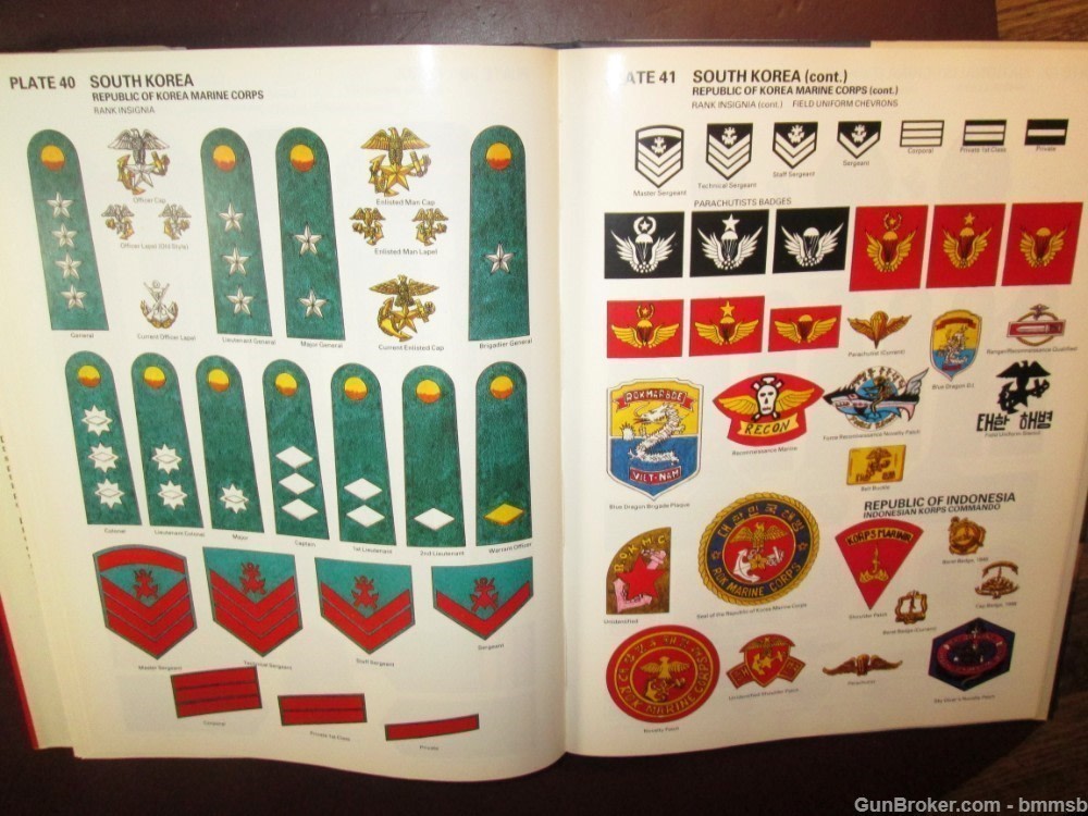 MARINE BADGES & INSIGNIA Of The World, by Bert L. Campbell-img-26