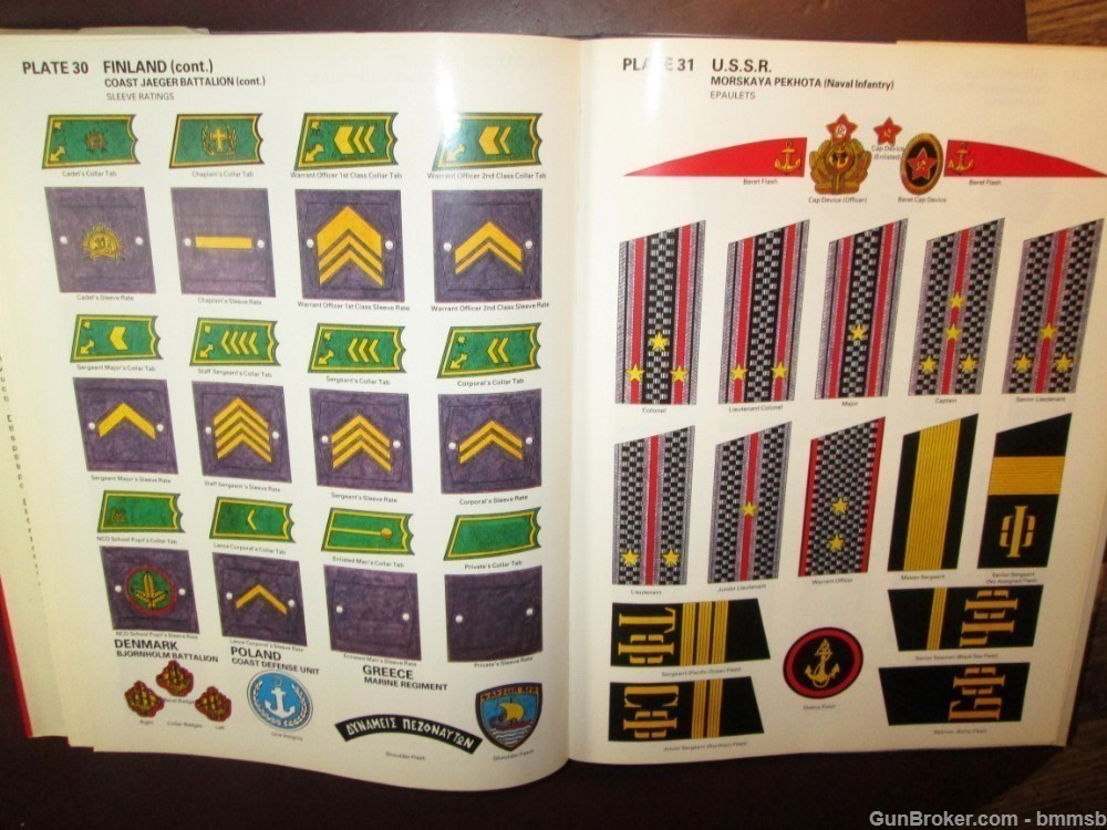 MARINE BADGES & INSIGNIA Of The World, by Bert L. Campbell-img-24