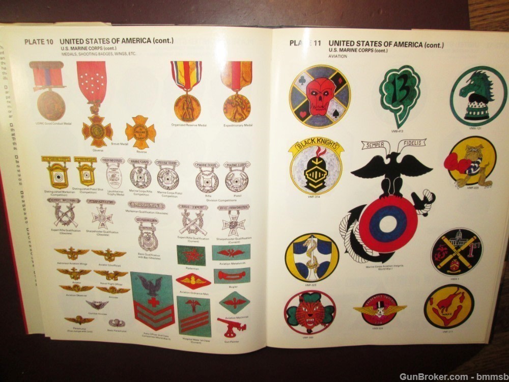 MARINE BADGES & INSIGNIA Of The World, by Bert L. Campbell-img-20