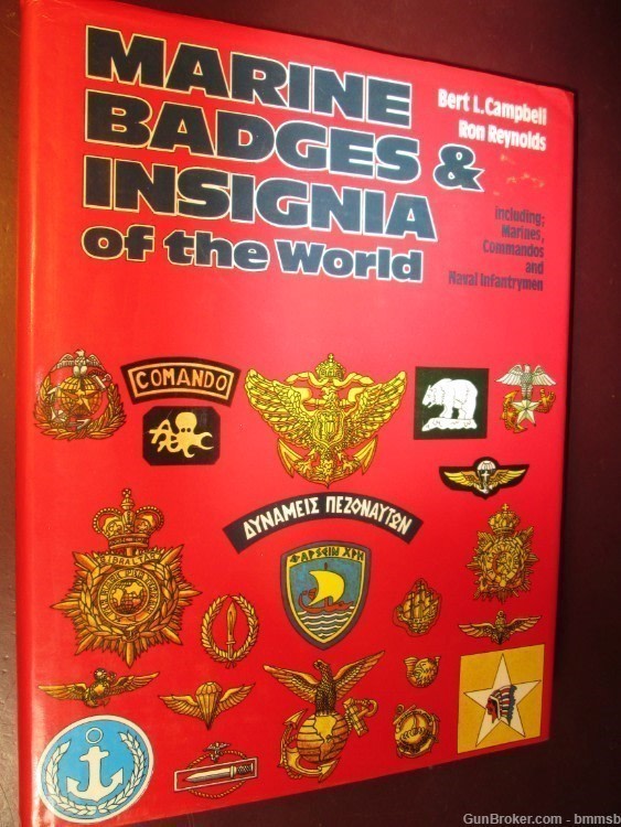MARINE BADGES & INSIGNIA Of The World, by Bert L. Campbell-img-0