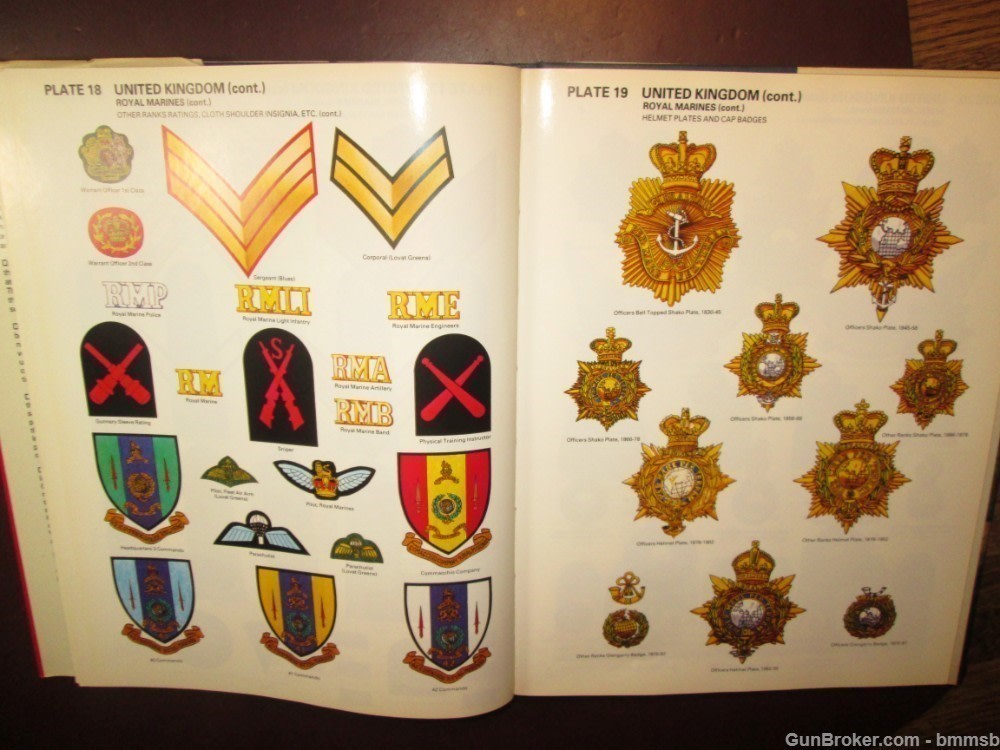 MARINE BADGES & INSIGNIA Of The World, by Bert L. Campbell-img-22