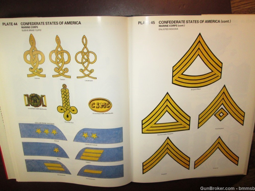 MARINE BADGES & INSIGNIA Of The World, by Bert L. Campbell-img-27