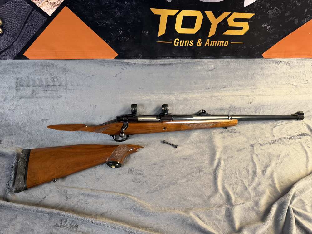 Ruger M77 .458 Win Mag 24” broke stock Gunsmith Penny Bid-img-0