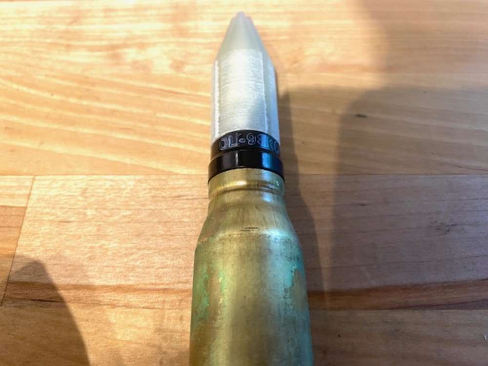 Inert 20mm MK149 APDS CIWS Artillery Shell Cannon SABOT Crimped Projectile -img-4