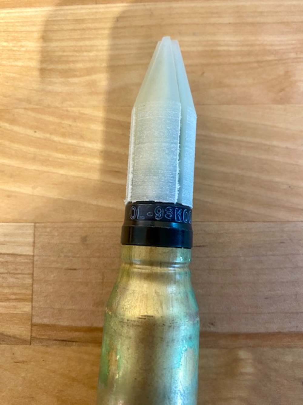 Inert 20mm MK149 APDS CIWS Artillery Shell Cannon SABOT Crimped Projectile -img-1