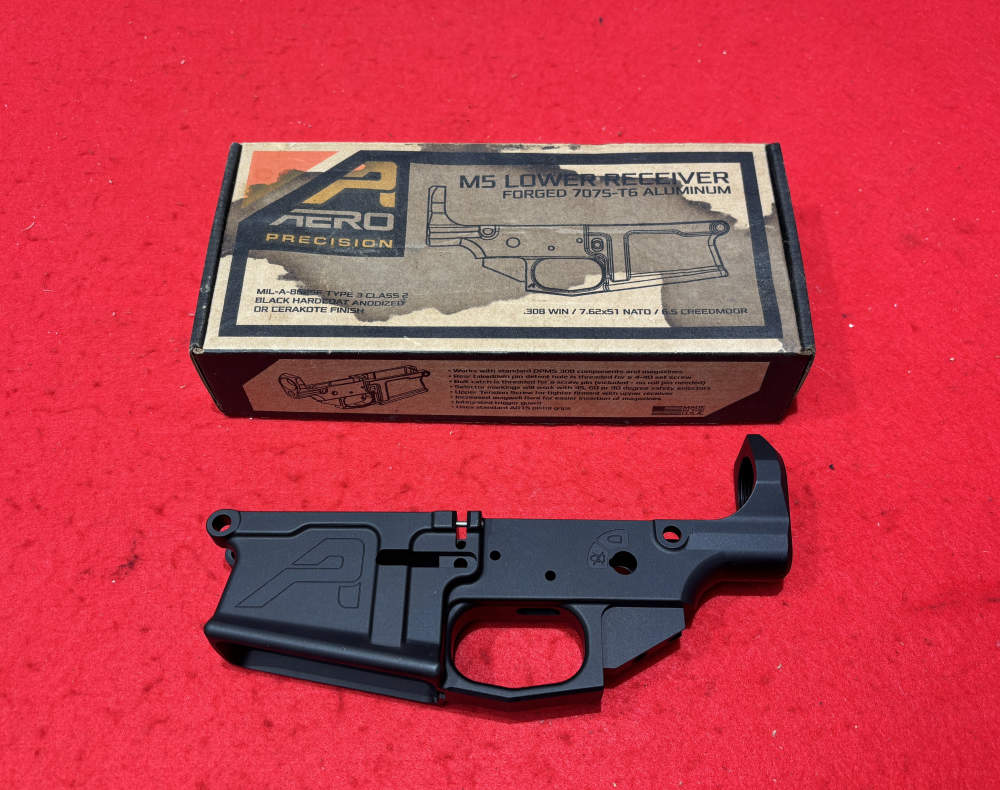Aero Precision M5 Stripped Lower Receiver AR-10 7.62 308Win NOS Box-img-0
