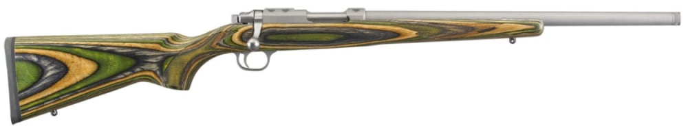 Ruger 77/22 22 Hornet Bolt Action Rifle 18.5 Threaded 6+1 SS/LAM 7226 NIB-img-0