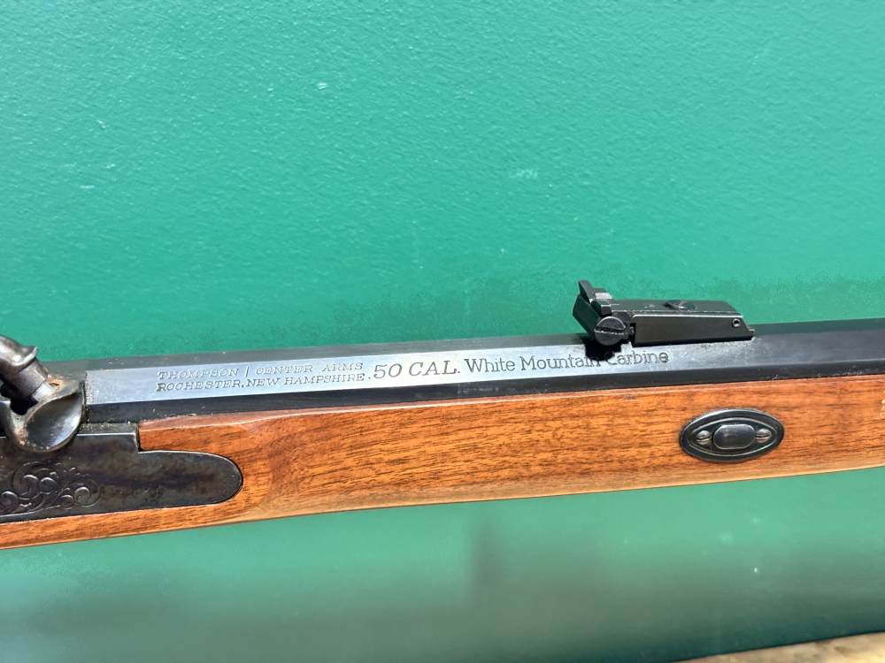 Thompson Center White Mountain Carbine .50 Cal Half Octagon 21" Barrel-img-2