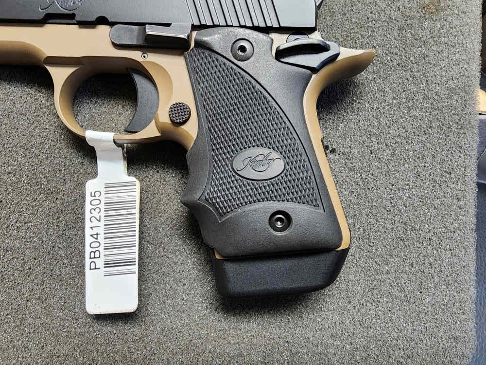 PICS! NEW KIMBER MICRO 9 DESERT 9MM 3.1" SAO 7+1 MICRO9 NIB NIGHT SIGHTS NS-img-8