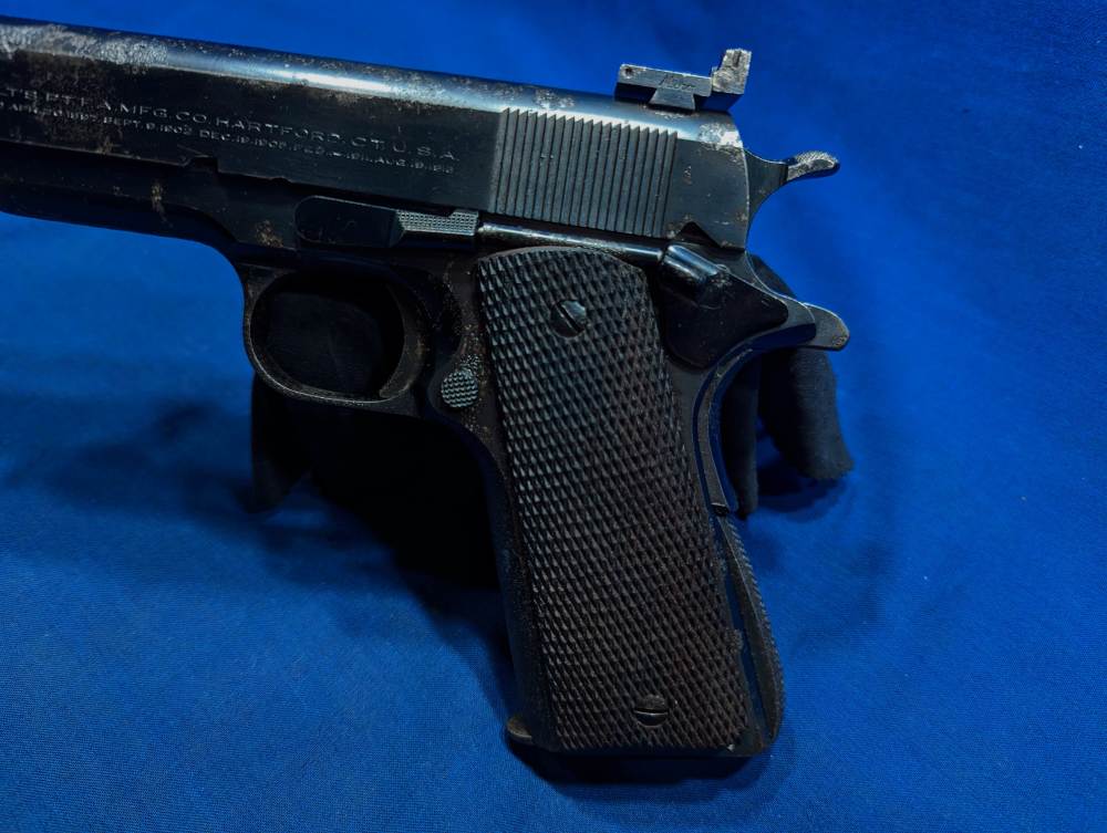 Scarce Pre-War Colt Super Match 38 Super 1937 All Original Perfect Bore-img-5