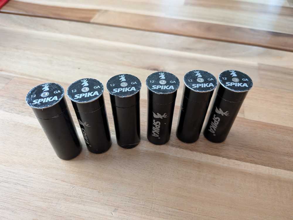 (6) 12GA SNAP CAPS from SPIKA-img-0