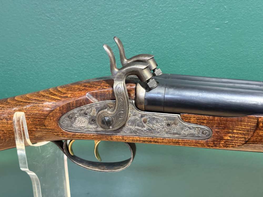 CVA Express Double Rifle .50 Cal Muzzleloader Exposed Hammer 28"-img-1