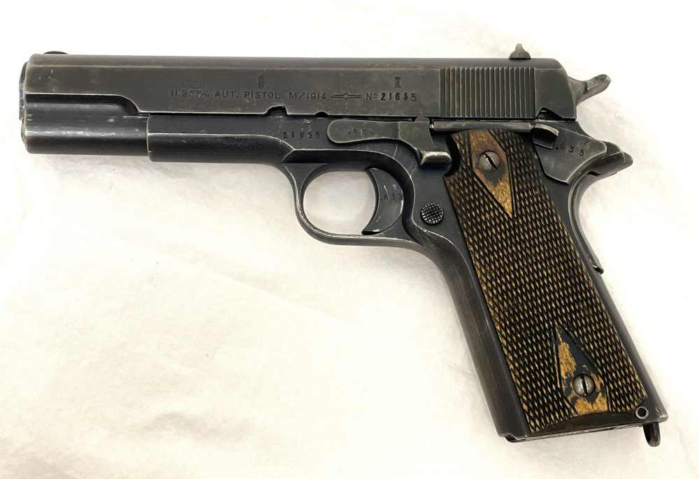 Early Production Norwegian Kongsberg Colt M/1914  (VM155)-img-1