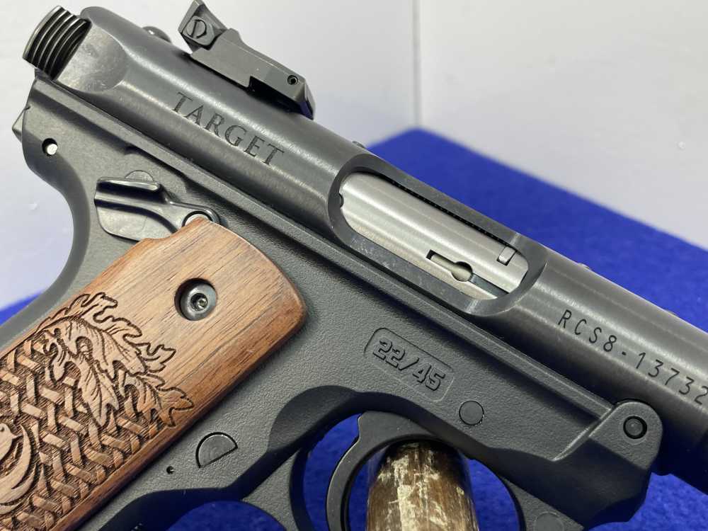 Ruger Mark IV 22/45 .22LR 5.5" Black *EXCELLENT RIMFIRE TARGET PISTOL*-img-17