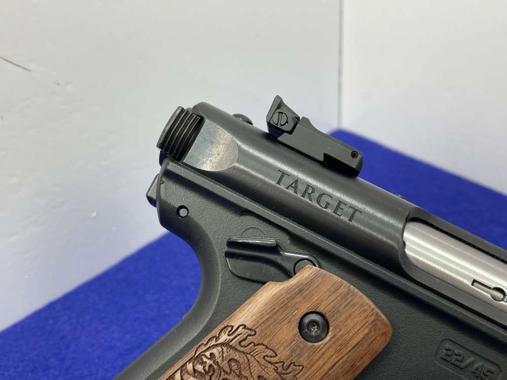 Ruger Mark IV 22/45 .22LR 5.5" Black *EXCELLENT RIMFIRE TARGET PISTOL*-img-16