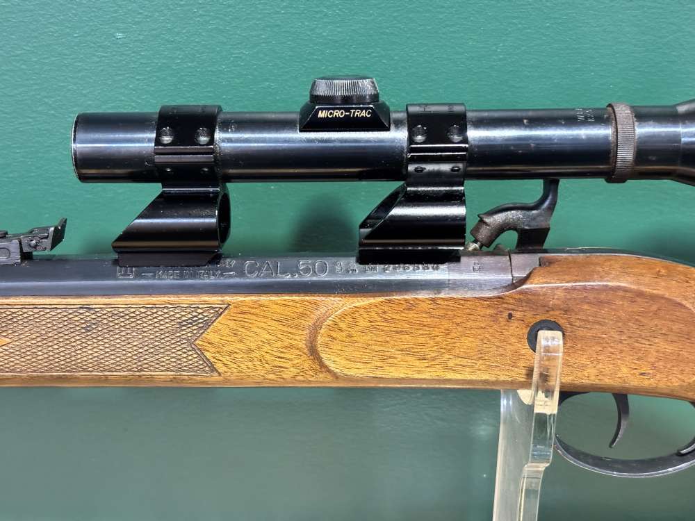 Investarms .50 Cal Muzzleloader Double Set Trigger Hawken Style mfg Italy-img-11