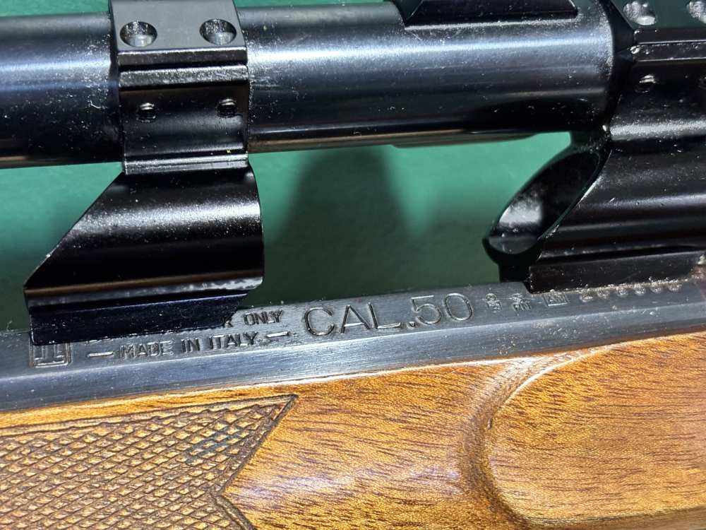Investarms .50 Cal Muzzleloader Double Set Trigger Hawken Style mfg Italy-img-13